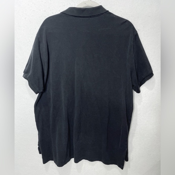 Polo Sport Bear by Polo Ralph Lauren Custom Fit Black Polo Shirt XXL Preppy - Picture 2 of 5